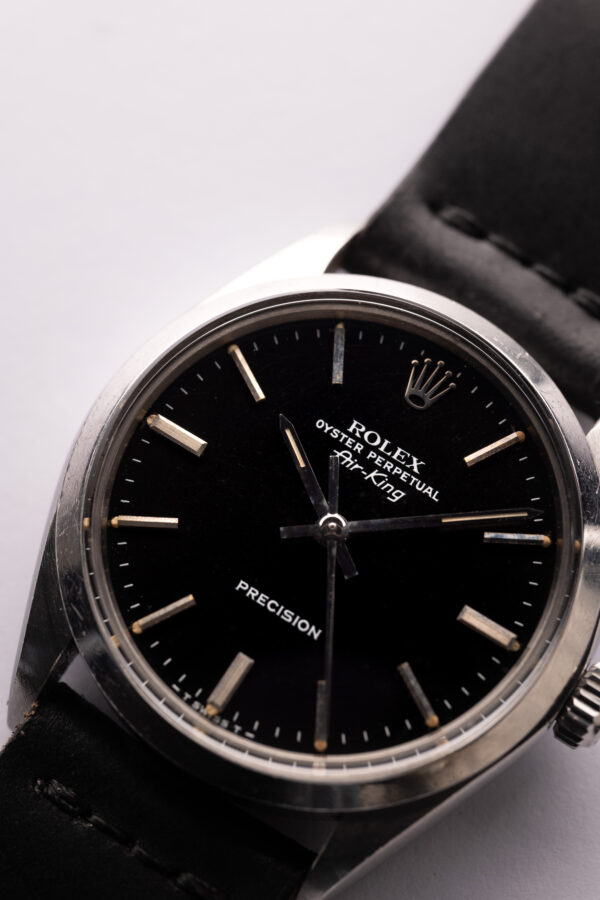 1978 Rolex 5500 Black Dial Air-King