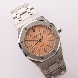 2003 Audemars Piguet 14790ST MK2 Salmon Dial Royal Oak - With Box & Extract - Image 2