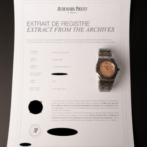 2003 Audemars Piguet 14790ST MK2 Salmon Dial Royal Oak - With Box & Extract - Image 18