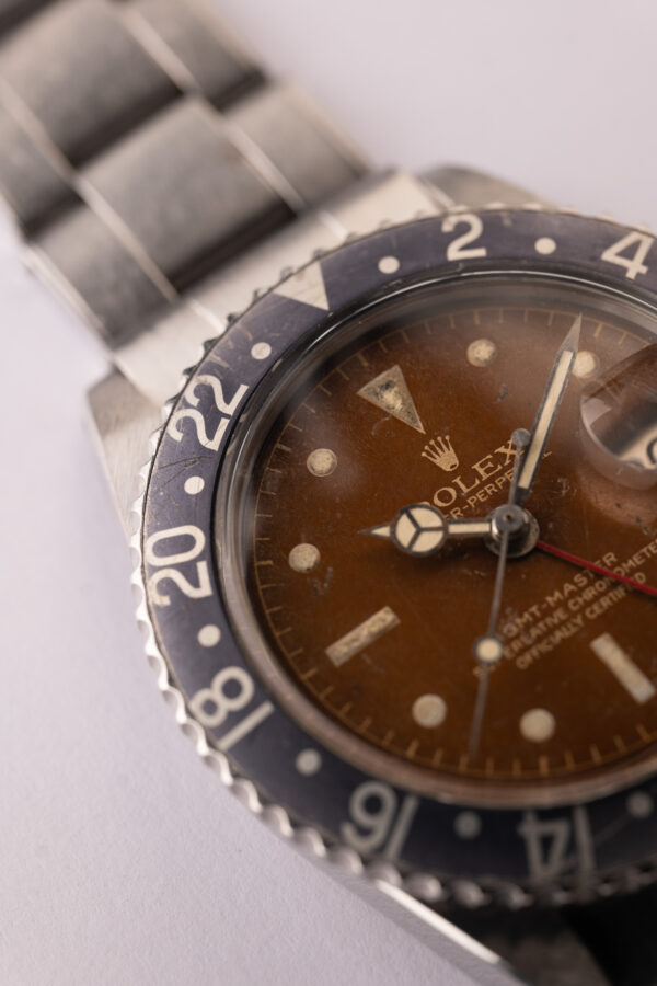 1962 Rolex Tropical-Gilt-Chapter-ring 1675 GM