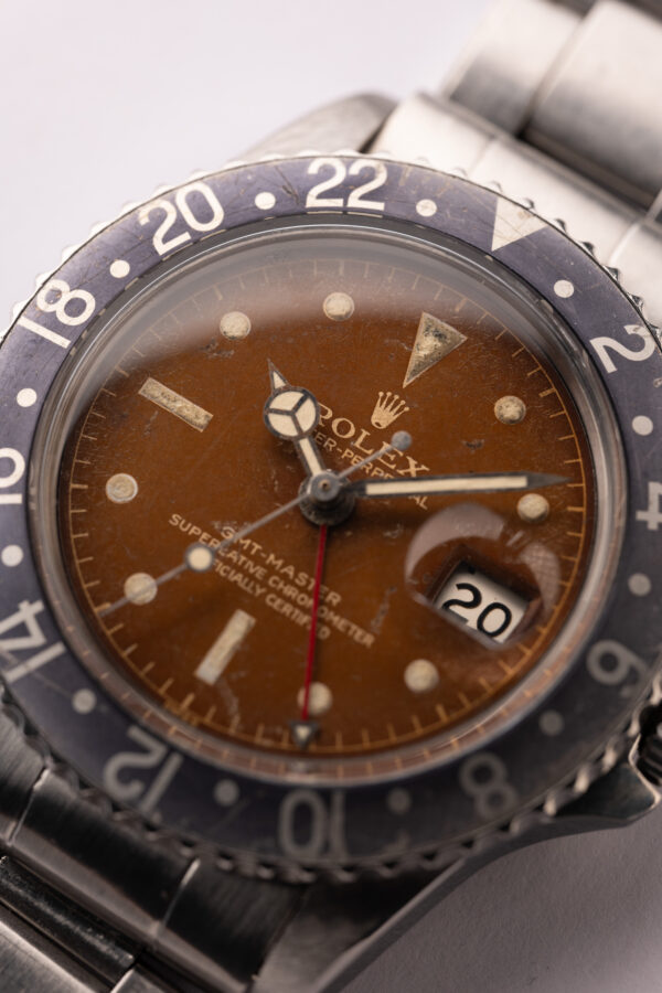 1962 Rolex Tropical-Gilt-Chapter-ring 1675 GM