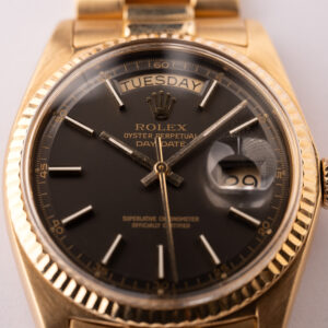 1978 Rolex 1803 Yellow Gold Grey Dial DayDate - Box & Papers - Image 5