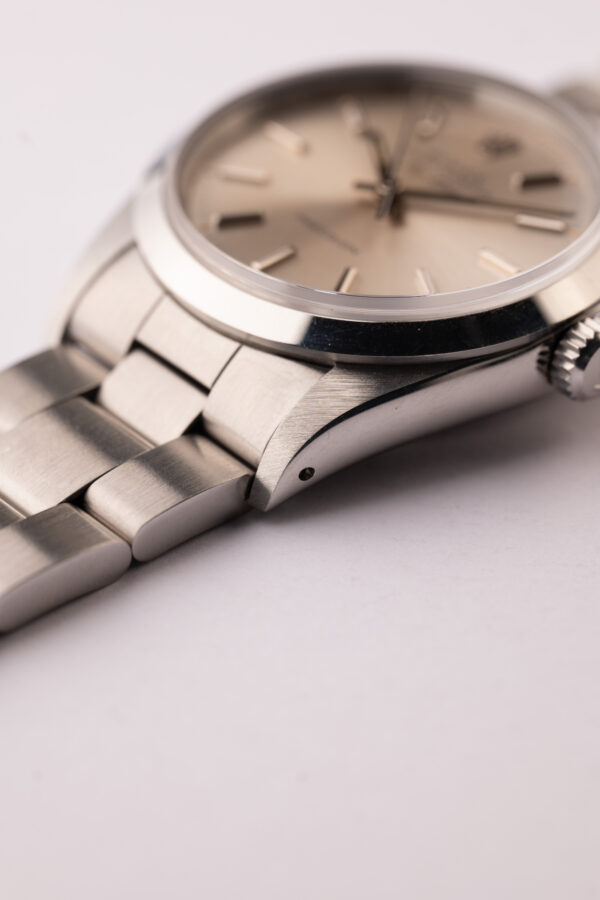 1990 rolex 14000 Silver Dial Air-King