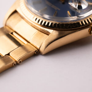 1972 Rolex 1803 Yellow Gold Blue Dial Day-Date - Image 5