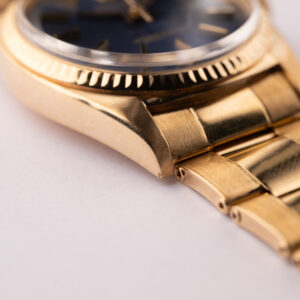 1972 Rolex 1803 Yellow Gold Blue Dial Day-Date - Image 4