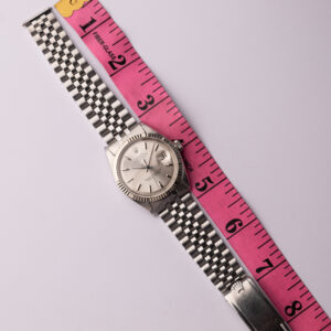 1966 Rolex 1601 Silver No lume Datejust - Image 3