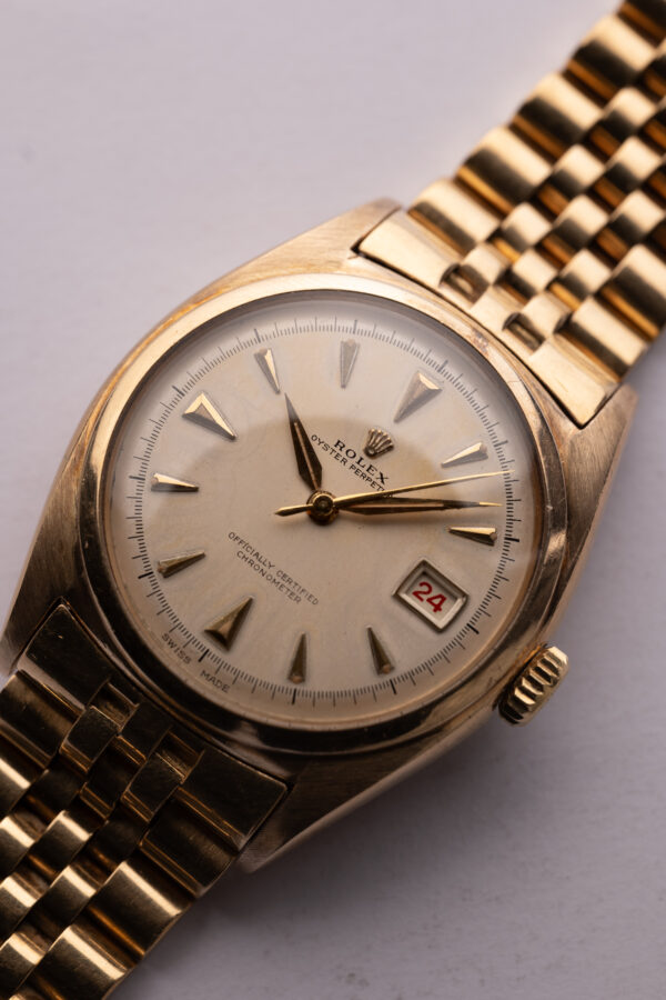 1960 Rolex 6030 Yellow Gold Oyster Perpetual