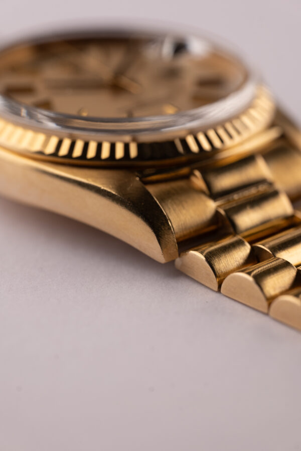1971 Rolex 1803 Yellow Gold Peachy Dial Day-Date