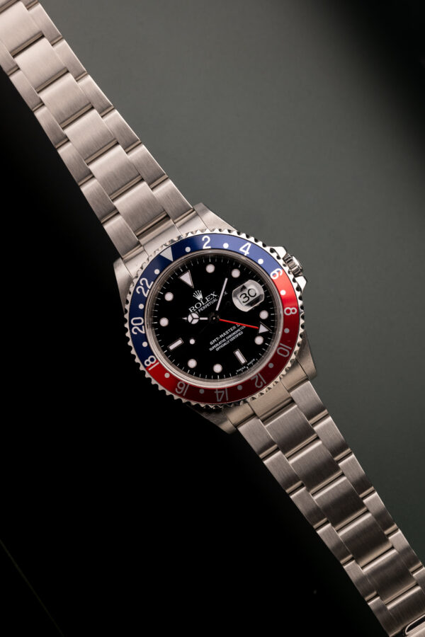 2002 Rolex 16710 Pepsi GMT W/ Paper