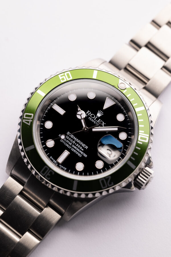 2003 Rolex 16610LV Kermit Submariner