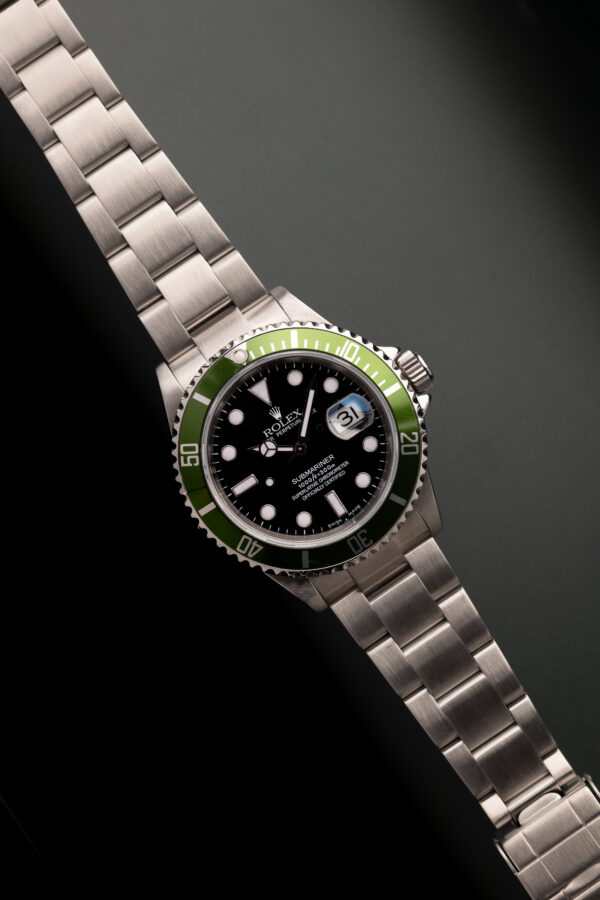 2003 Rolex 16610LV Kermit Submariner