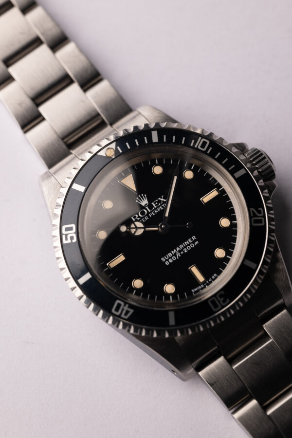 1989 Rolex 5513 Submariner - Unpolished
