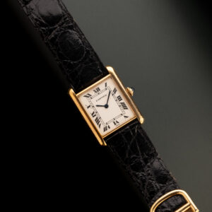 1980's Cartier Paris Tank 18K Yellow Gold - Image 1