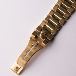 1987 Rolex 19018N Yellow Gold Blacked Day-Date Oysterquartz W/Box - Image 14