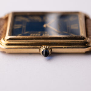 1970's Cartier New York Jumbo Tank "Stepped Case" 15716 Yellow Gold - Image 7