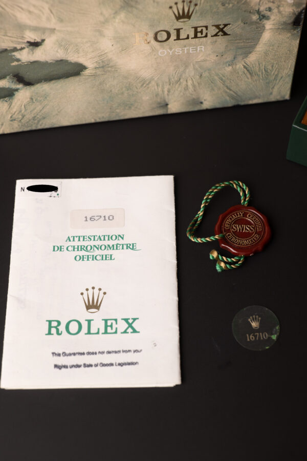 1991 Rolex 16710 Coke GMT W/Box & Papers