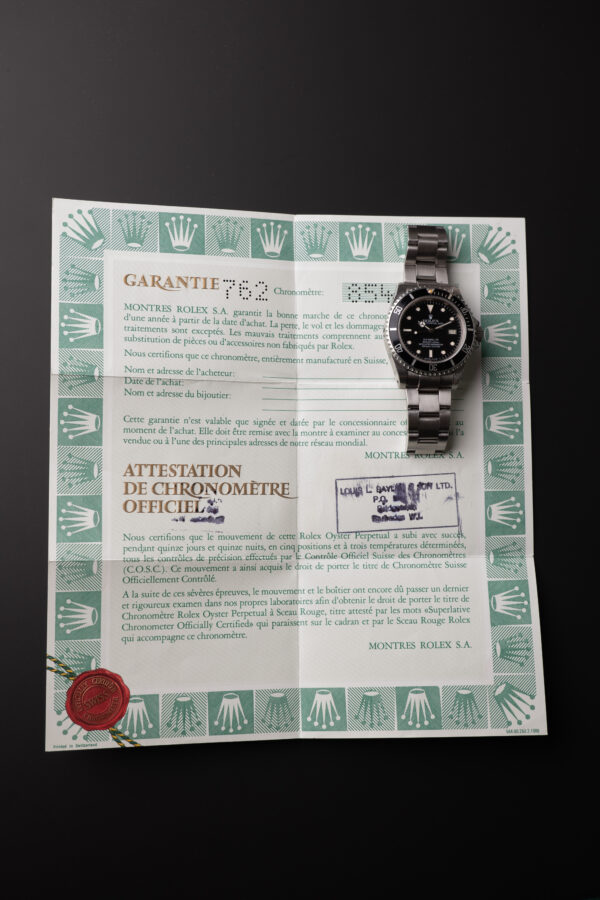 1984 Rolex 16660 Sea-Dweller - Full Set
