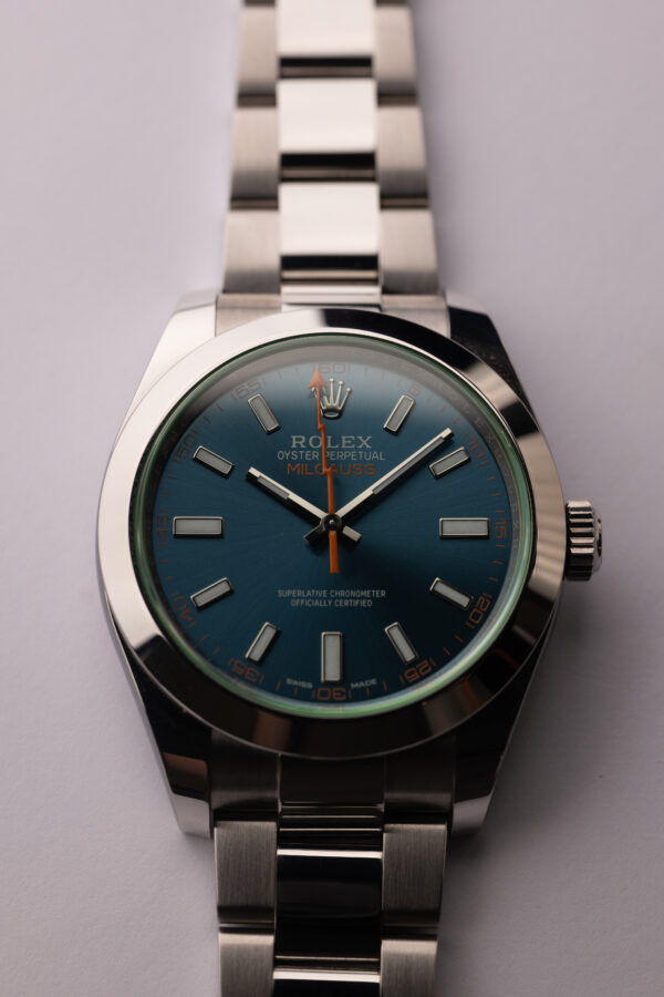 2018 Rolex 116400GV Blue Milgauss W/ Box & Paper
