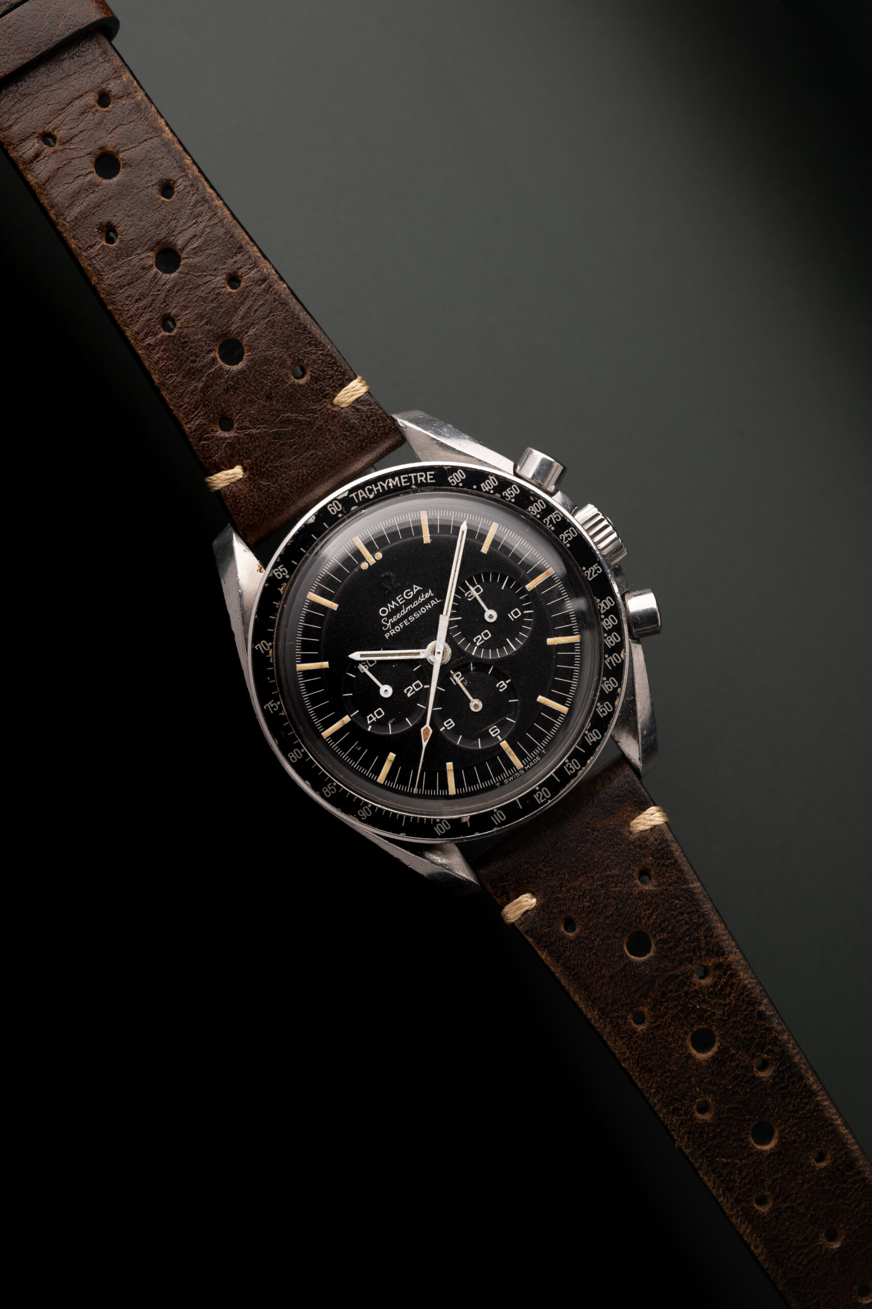 1969 Omega 145.022 68 861 Transitional Movement Speedmaster Grey and Patina