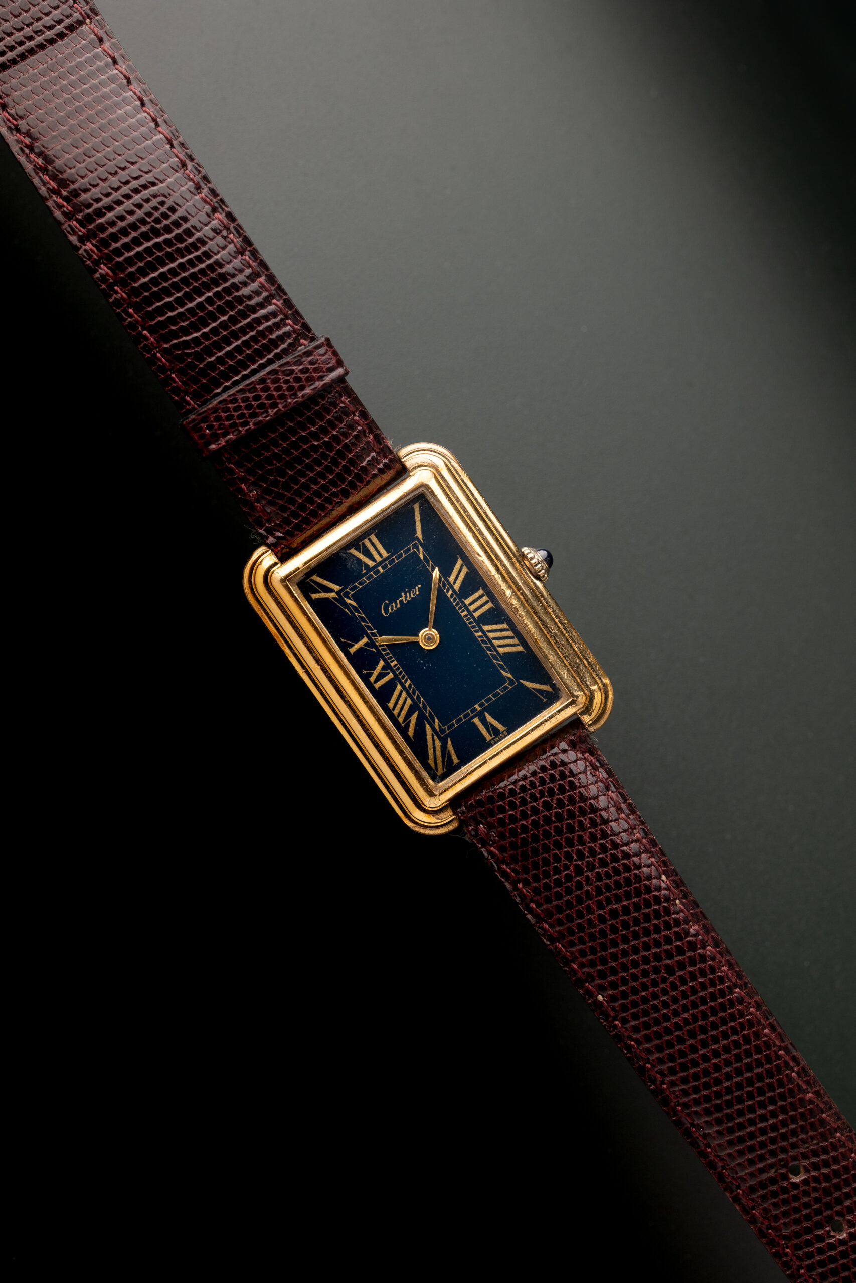 Cartier stepped tank hotsell