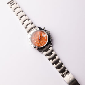 2002 Tudor Tiger Orange 79280P Oyster Prince Chronograph W/Papers - Image 2