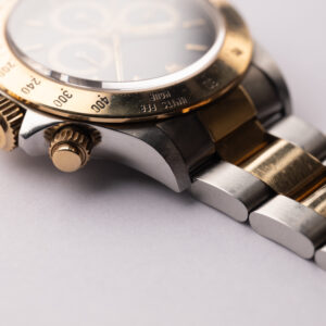 1990 Rolex Two-Tone 16523 Zenith Daytona Black Inverted 6 Dial - Image 9