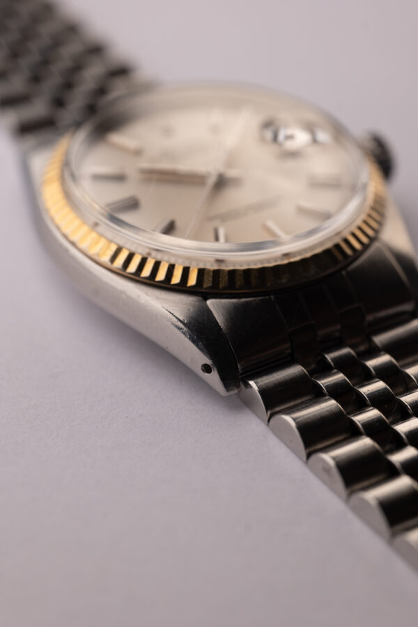1975 Rolex 1601 Silver Pumpkin Datejust w/ Papers