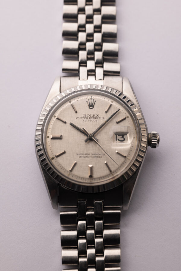 1972 Rolex 1603 Linen Sigma Dial Datejust w/ Papers