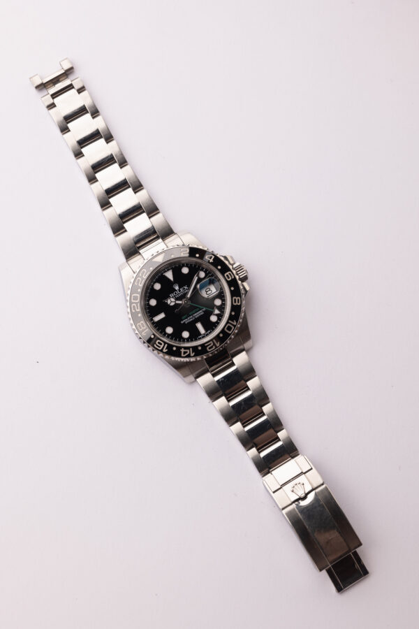 2016 Rolex 116710LN Black GMT W/Box & Paper