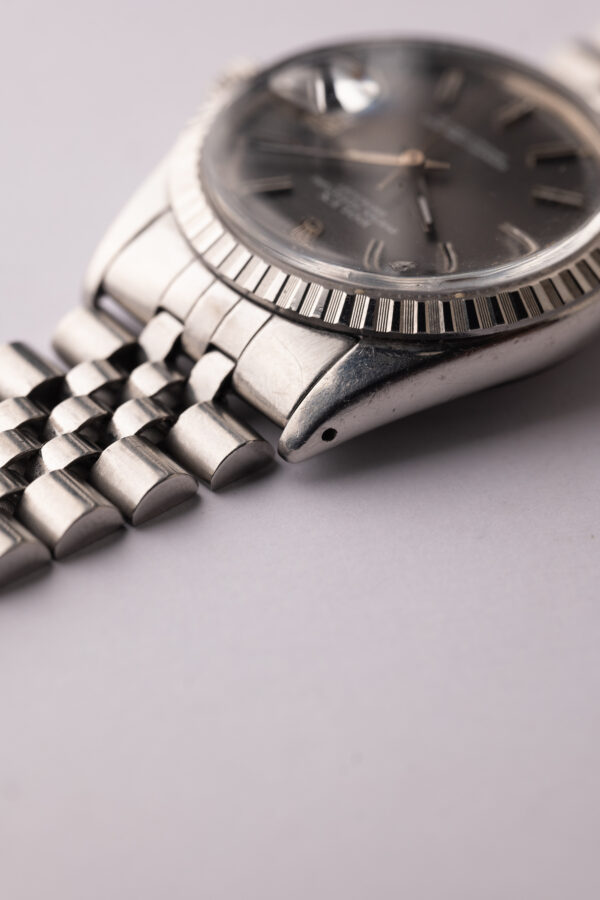 1974 Rolex 1603 Sigma Grey Wideboy Dial Datejust