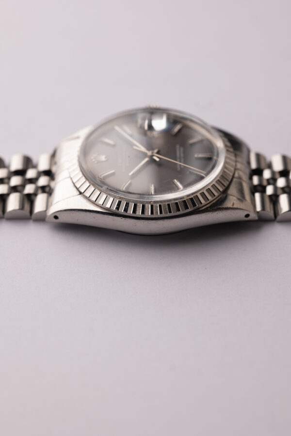 1974 Rolex 1603 Sigma Grey Wideboy Dial Datejust