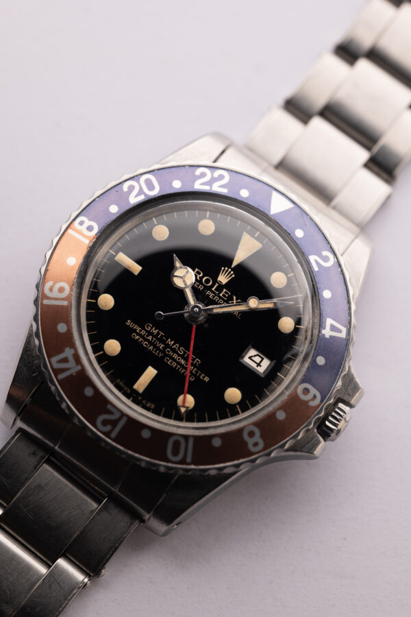 1966 Rolex 1675 Gilt Faded Pepsi GMT