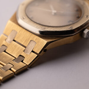 1985 Audemars Piguet 56023AC Yellow+White Gold Royal Oak Quartz W/Archive Paper - Image 7