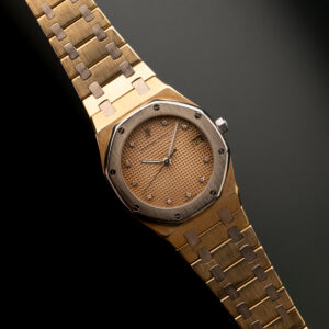 1985 Audemars Piguet 56023AC Yellow+White Gold Royal Oak Quartz W/Archive Paper - Image 1