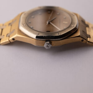 1985 Audemars Piguet 56023AC Yellow+White Gold Royal Oak Quartz W/Archive Paper - Image 8