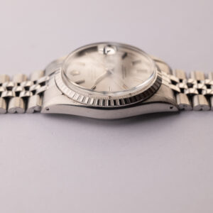 1971 Rolex 1603 Silver Black Paint Dial Datejust - Image 10