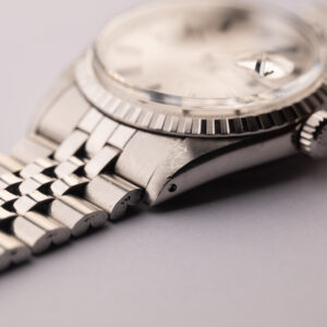 1971 Rolex 1603 Silver Black Paint Dial Datejust - Image 7
