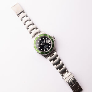 2006 Rolex 16610LV Anniversary “Kermit” Submariner - Image 2