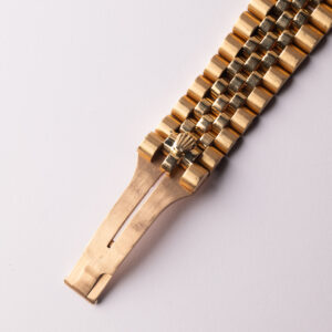 1980 Rolex 16018 Yellow Gold Onyx Diamond Dial Datejust - Image 12