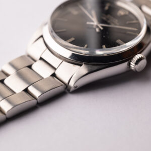 1966 Rolex 5500 Gilt Black Dial Air-King - Image 7