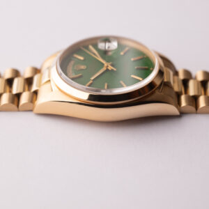 1978 Rolex 18028 Yellow Gold Green Stella Dial Day-Date - Image 12