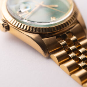 1970 Rolex 1601 Yellow Gold Malachite Datejust - Papers - Image 9