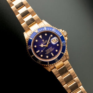1990 Rolex 16618 Yellow Gold Submariner - Image 1
