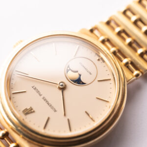 1970's Audemars Piguet 18k Yellow Gold Automatic Moonphase - Image 5