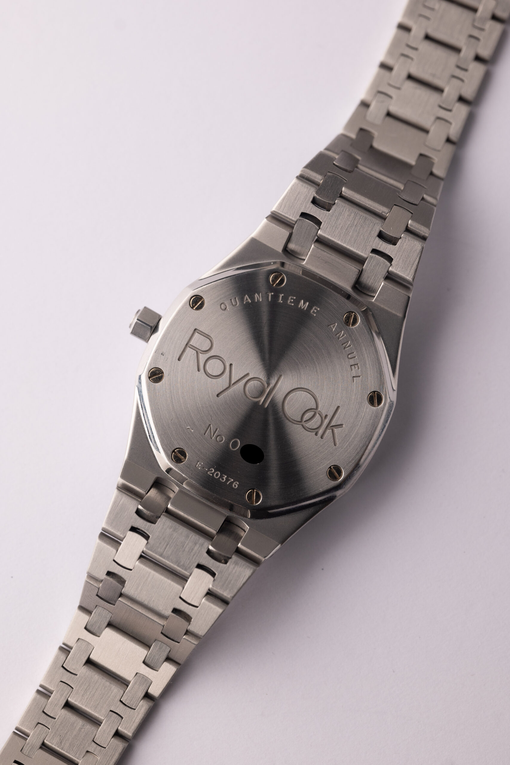 25920st Audemars Piguet 25920ST Mk. I Blue Quantieme Annuel Royal Oak | Grey ...