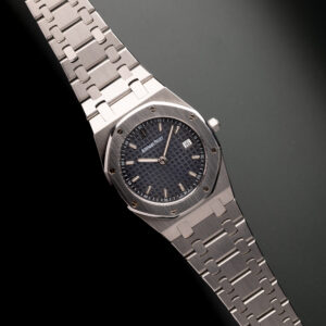 Audemars Piguet 56175ST Blue Dial Quartz Royal Oak - Image 1