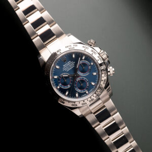 2019 Rolex 116509 18k White Gold Blue Dial Daytona w/ Box & Paper - Image 1