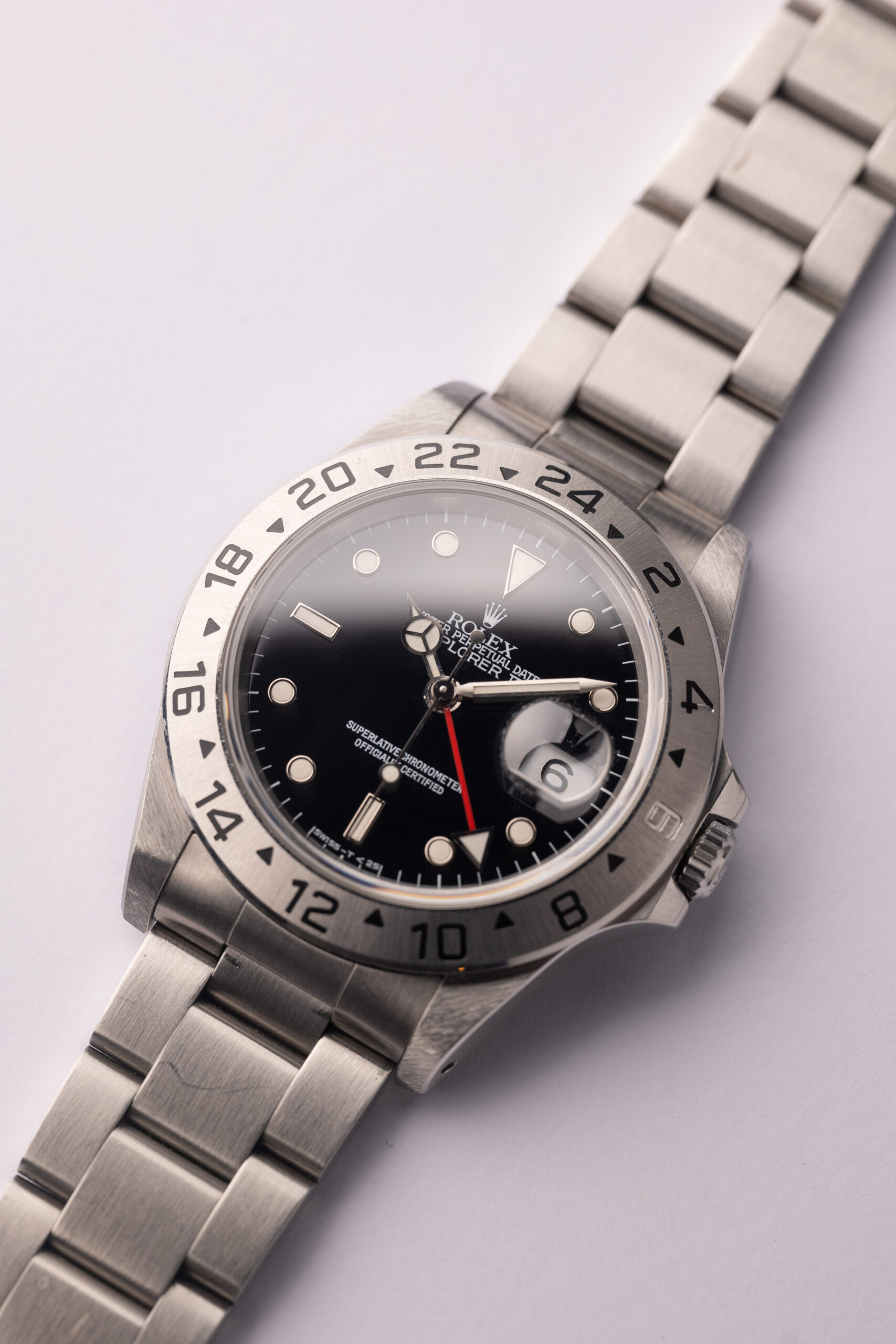 1991 Rolex 16570 Explorer II | Grey and Patina