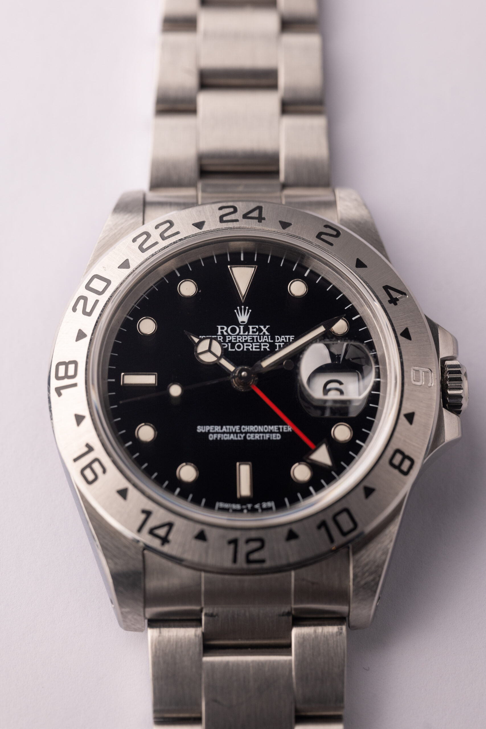 1991 Rolex 16570 Explorer II | Grey and Patina