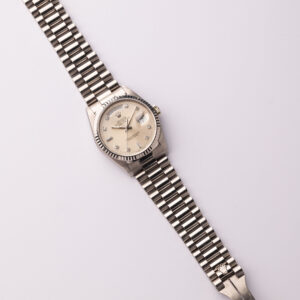 1989 Rolex 18239 White Gold Tropical Diamond Dial Day-Date - Unpolished - Image 2